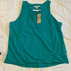 Women’s American Eagle Outfitters tank top, teal blue, size S/P. NWT.